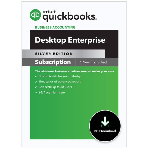 QuickBooks Enterprise 2024 Silver – Annual Subscription - Minding My Books