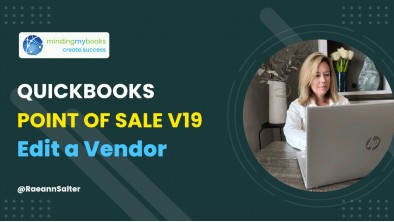 Quickbooks Point of Sale v19: Edit a Vendor