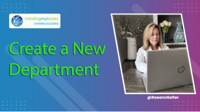 Create a New Department