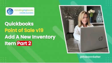 Quickbooks Point of Sale v19 Add A New Inventory Item Part 2