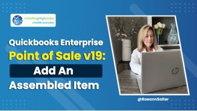 Quickbooks Point of Sale v19: Add An Assembled Item