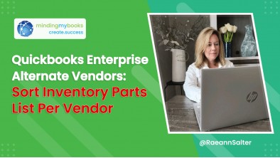QuickBooks Enterprise Alternate Vendors: Sort Inventory Parts List Per Vendor