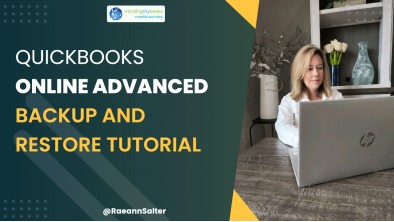 Quickbooks Online Advanced: Backup and Restore Tutorial | QBO Advanced Backup And Restore