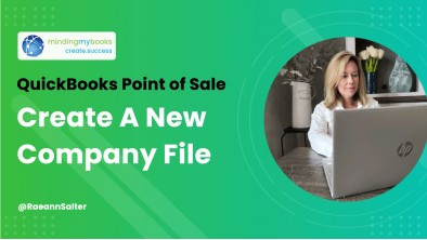 QuickBooks Point of Sale: Create A New Company File