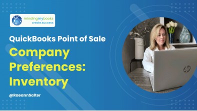 QuickBooks Point of Sale: Company Preferences: Inventory