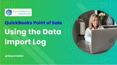 QuickBooks Point of Sale: Using the Data Import Log