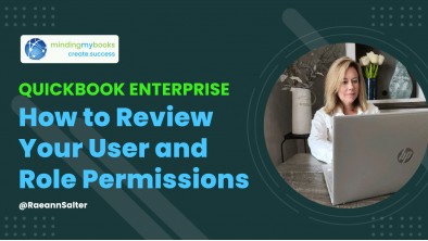 QUICKBOOK ENTERPRISE: How to Review Your User and Role Permissions