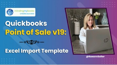 Quickbooks Point of Sale: Excel Import Template