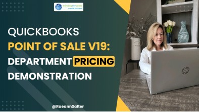 Quickbooks Point Of Sale v19: Department Pricing Demonstration