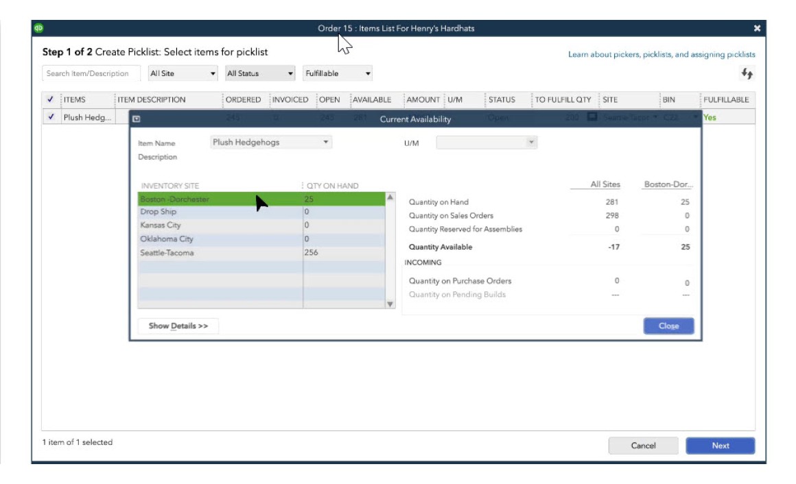 Track Inventory for QBES Manufacturing Edition- Minding My Books