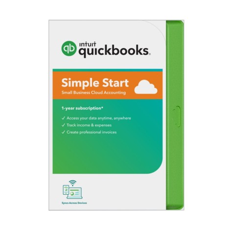 QuickBooks Online Simple Start Monthly Subscription - Minding My Books