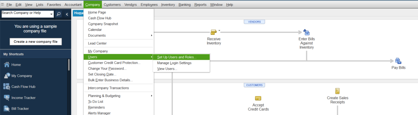 Set Up Users and Roles for QuickBooks Enterprise User Permissions - MMB