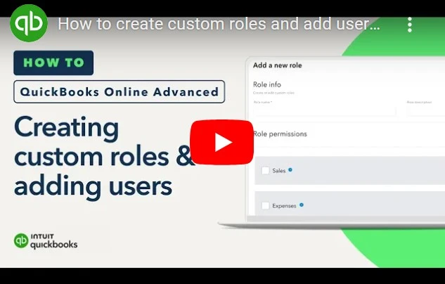 Quickbooks Online to customize access by role - Minding My Books