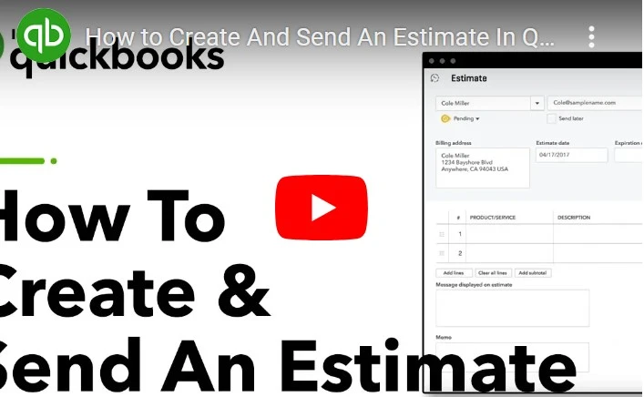 Quickbooks Online to get hired with professional estimates - Minding My Books