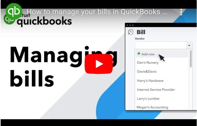 Quickbooks Online to pay bills on time - Minding My Books